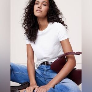 Banana Republic Supima Crew-Neck T-Shirt